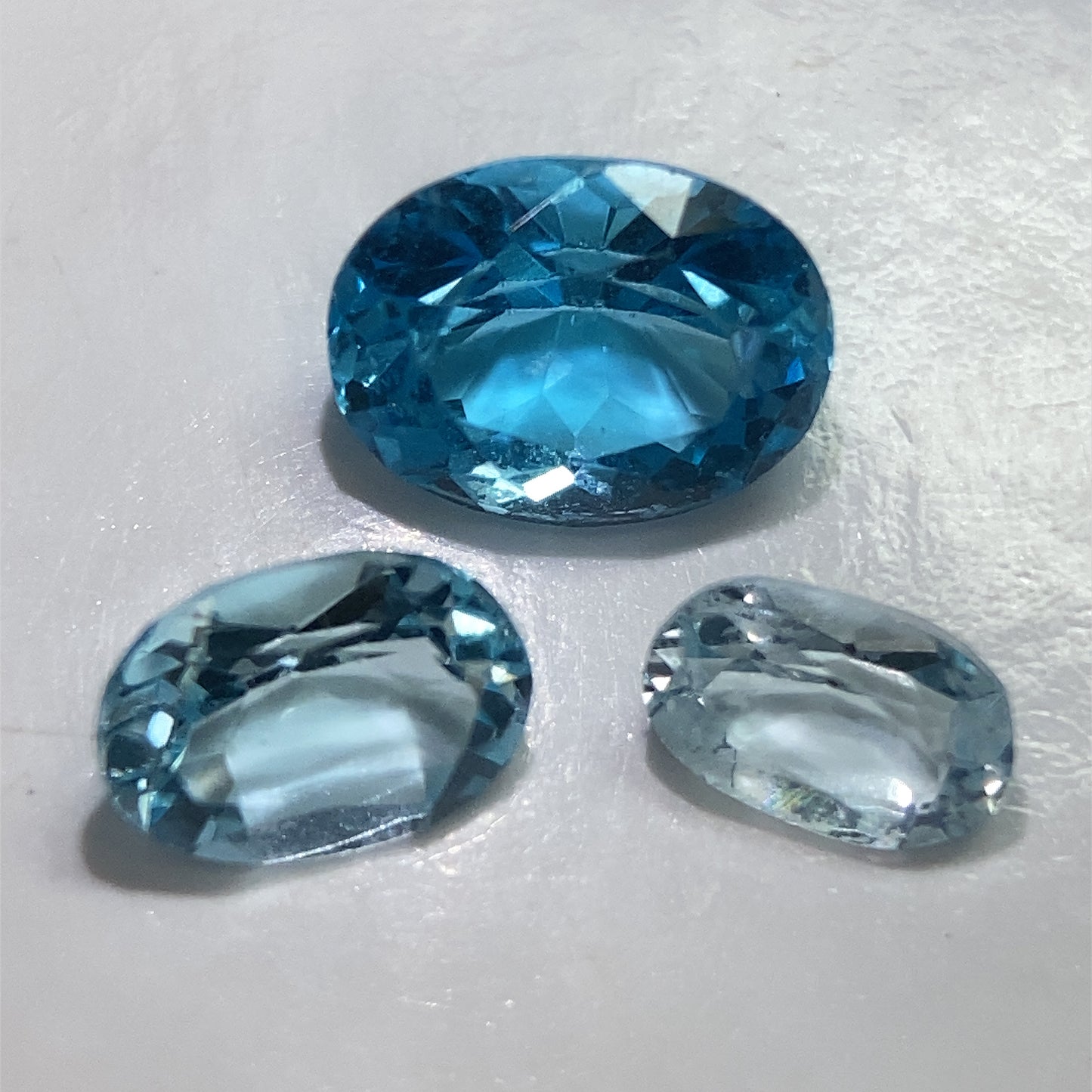 Blue Topaz Set of Three