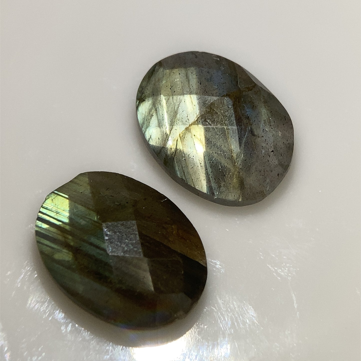 Labradorite Feldspar Set of Two