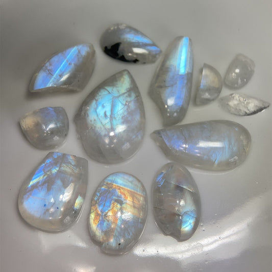 Moonstone Labradorite Feldspar Chipped Parcel